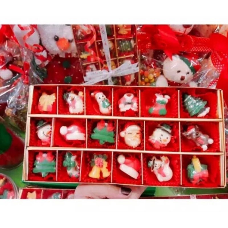 

cokelat praline natal sekat 18 pcs / hampers natal