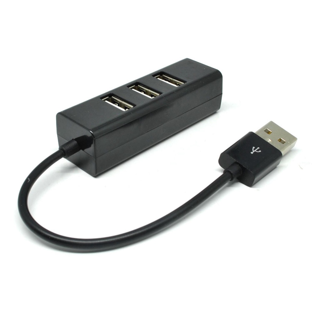 USB Hub 4 Port 2.0 Adapter Saklar Sambungan USB Transfer Super Cepat Portable EASYIDEA