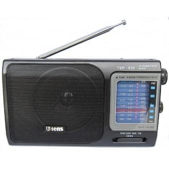 Media Player Radio Tens Tsr-820 Portable Am Fm Radio