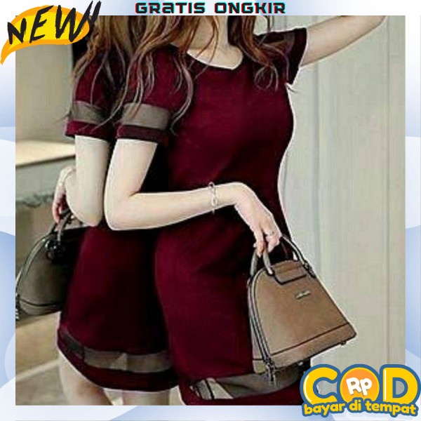 Drwss Cewe Cantik Mini Dres Pesta Kondangan Baju Pesta Cewek Tanpa Lengan Baj Sexsi Wnita Korean Sty