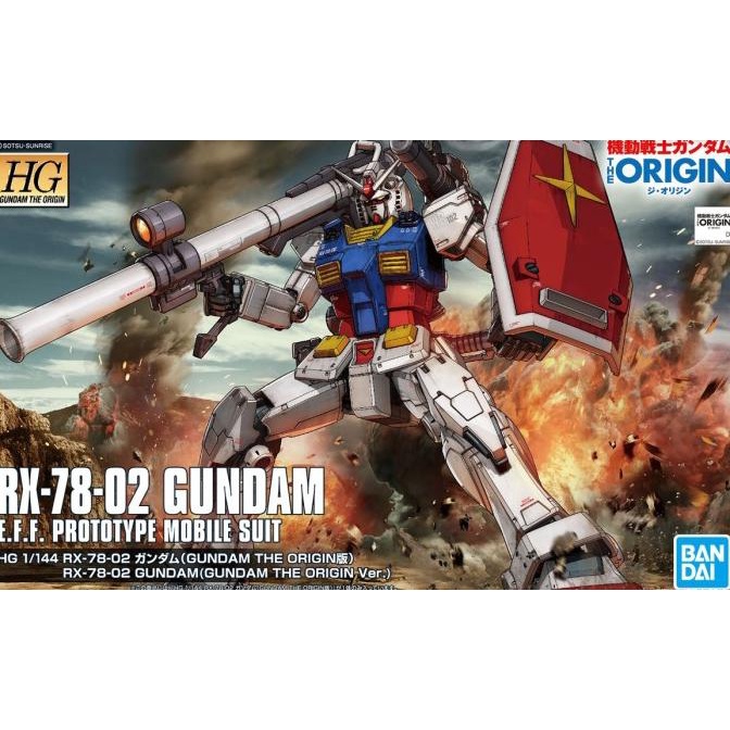 hg RX-78-02 rigin Ver gundam origin