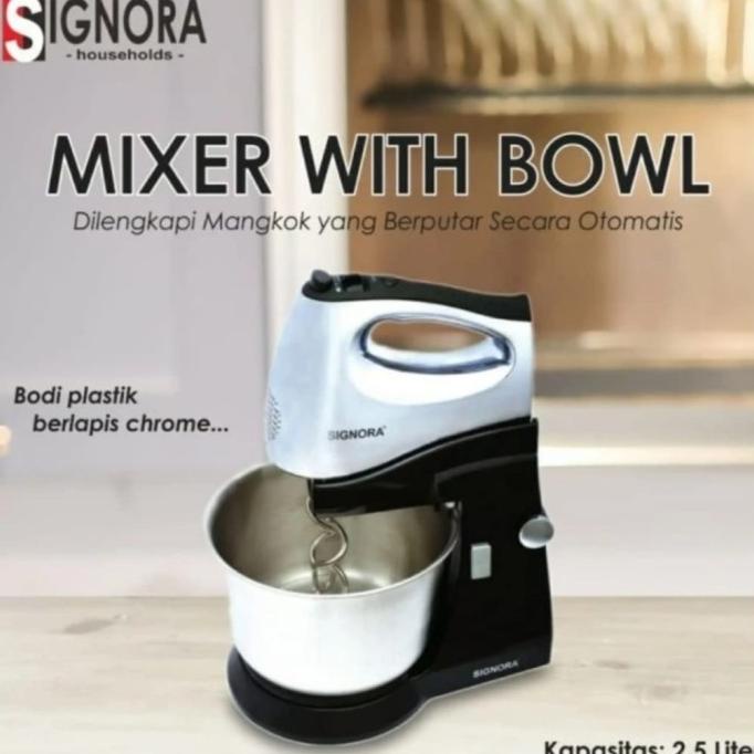 SIGNORA MIXER WITH BOWL