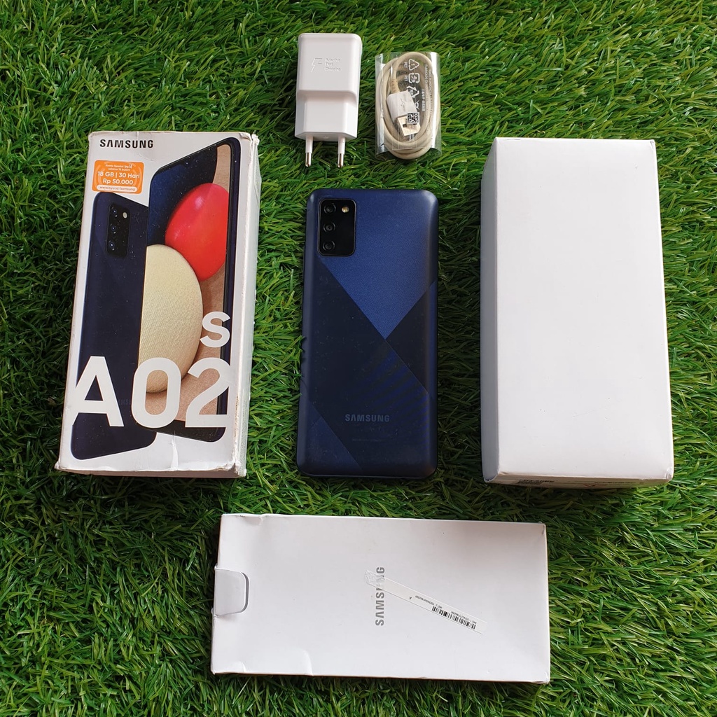 HANDPHONE SAMSUNG A02S 3/32GB SECOND