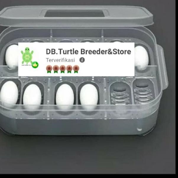 kotak telur reptile / egg tray incubator reptile - tray 20