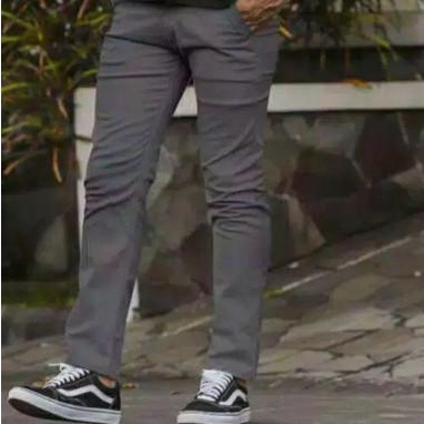 Celana Panjang Pria Celana Katun Polos Celana Panjang Katun
