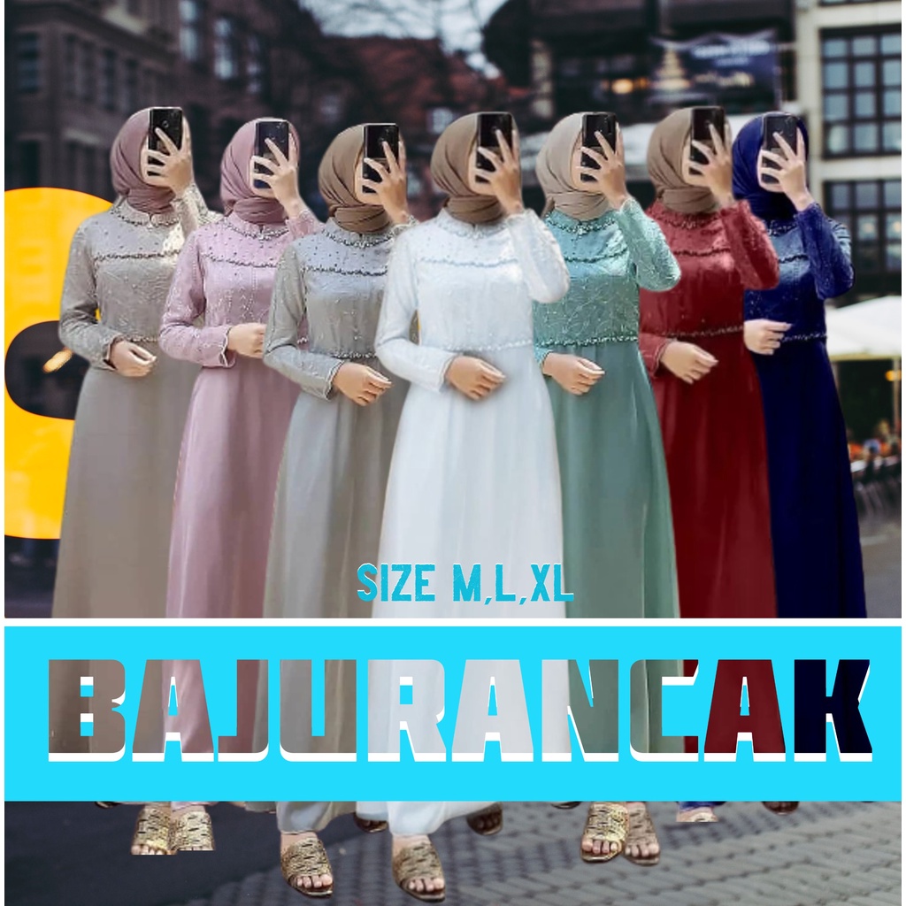 Baju Pesta Brukat Wanita Mewah // Tiara Dress // Dress Brukat Party Dres //Pakaian Wanita Kondangan // Fashion Wanita Pesta //Terbaru Kekinian 2021//Gamis Brukat Terbaru Mewah Bajurancak