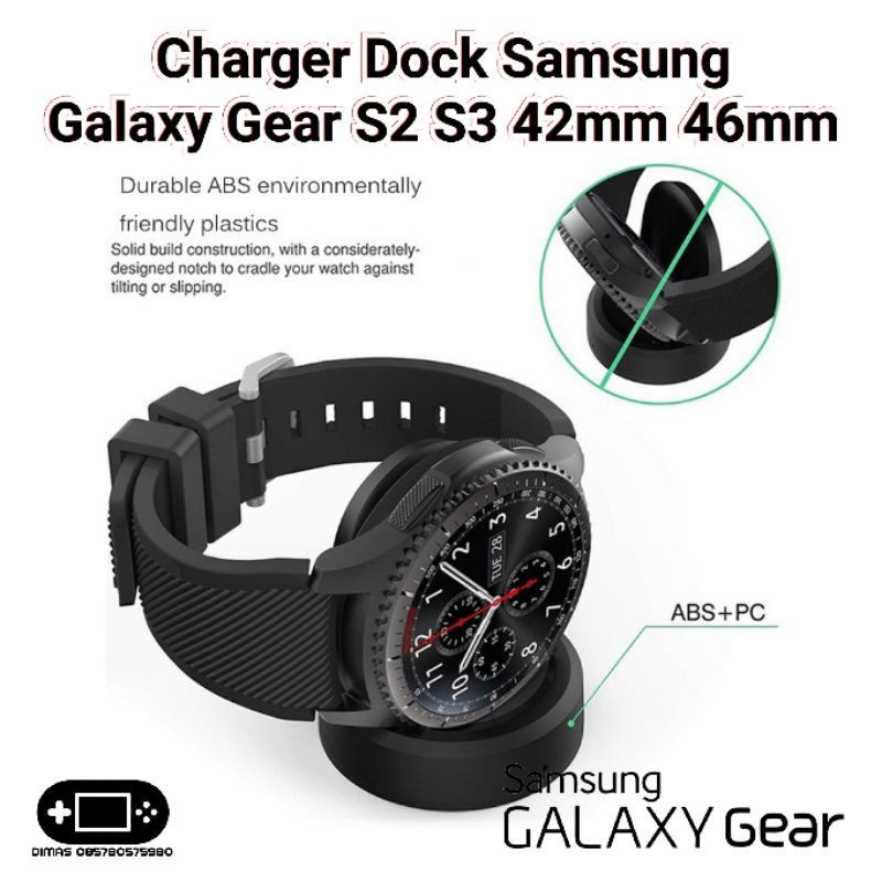 Wireless Charger Dock Samsung Galaxy Gear S2/S3/S4 R770 Wireless Charger Samsung Galaxy Watch Smart Watch Charger R800/R810/R815 Wireless Charging Dock