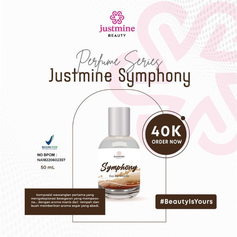 Parfum justmine beauty