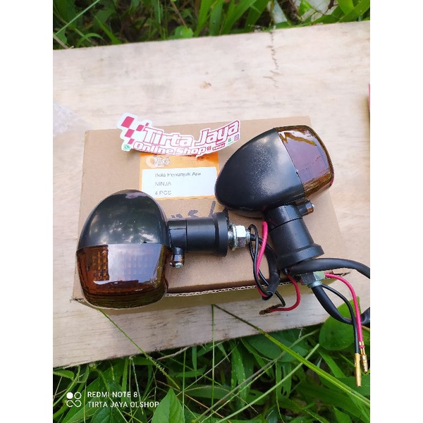 lampu sein riting kawasaki ninja imitasi import