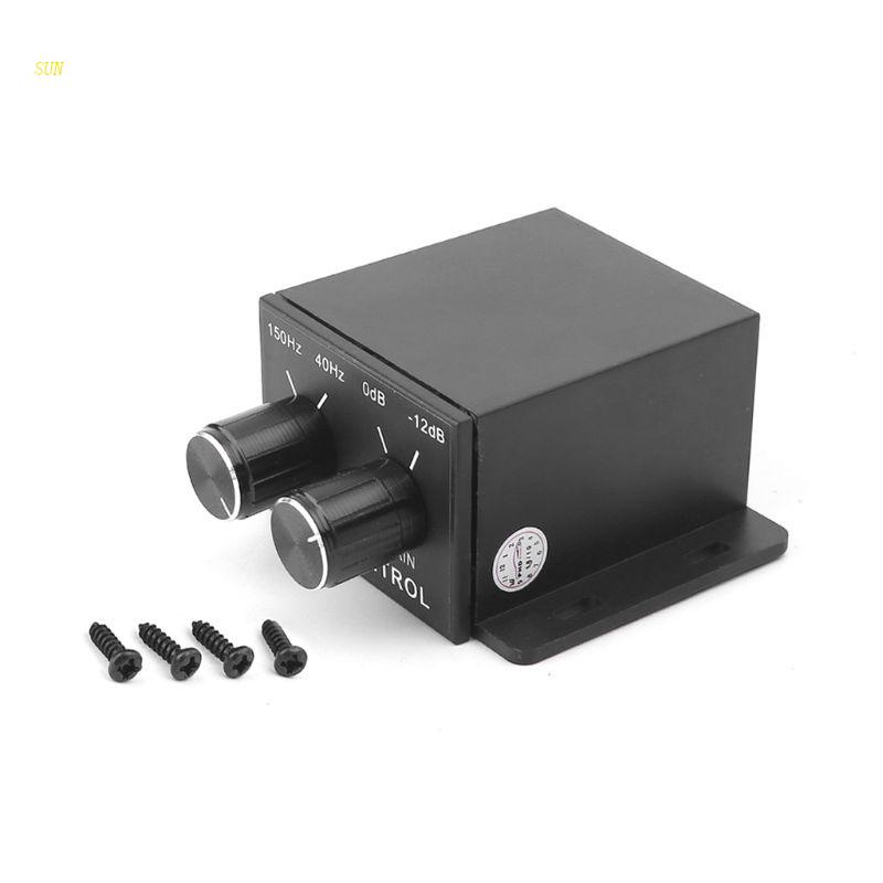Sun Regulator Amplifier Bass Subwoofer Stereo 4 RCA Untuk Mobil