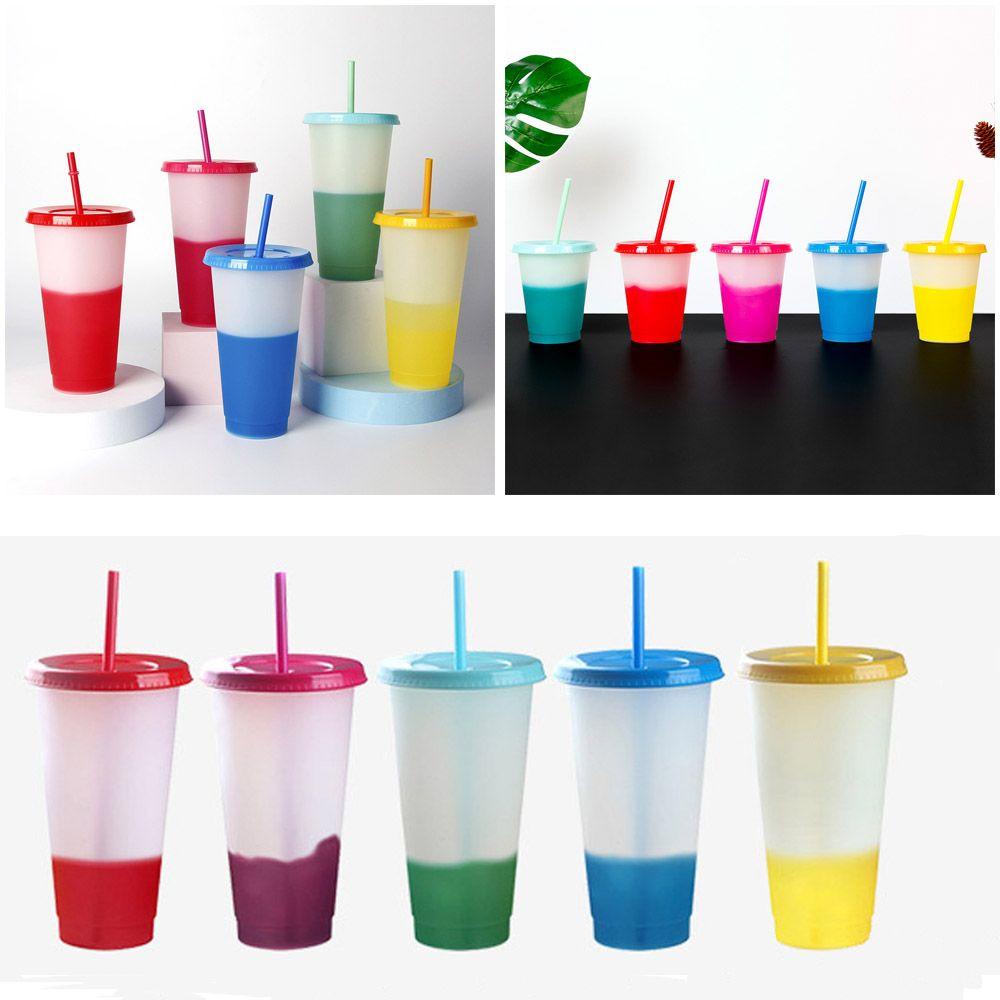 Solighter Drink Ware Fashion Gelas Plastik Suhu Portable