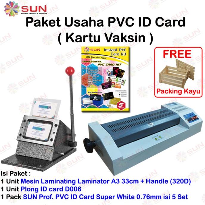 

Paket Usaha PVC ID Card Super White 0.76mm