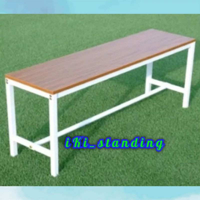 bangku besi panjang/panjang 100cm/bangku besi holo