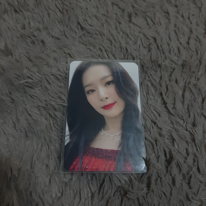 PHOTOCARD SEULGI RED VELVET RV PC LA ROUGE