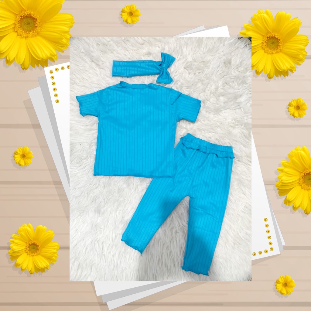 Grosir Baby One Set Mango Super Strech  Baju Bayi Murah Usia 3 bulan - 18 bulan