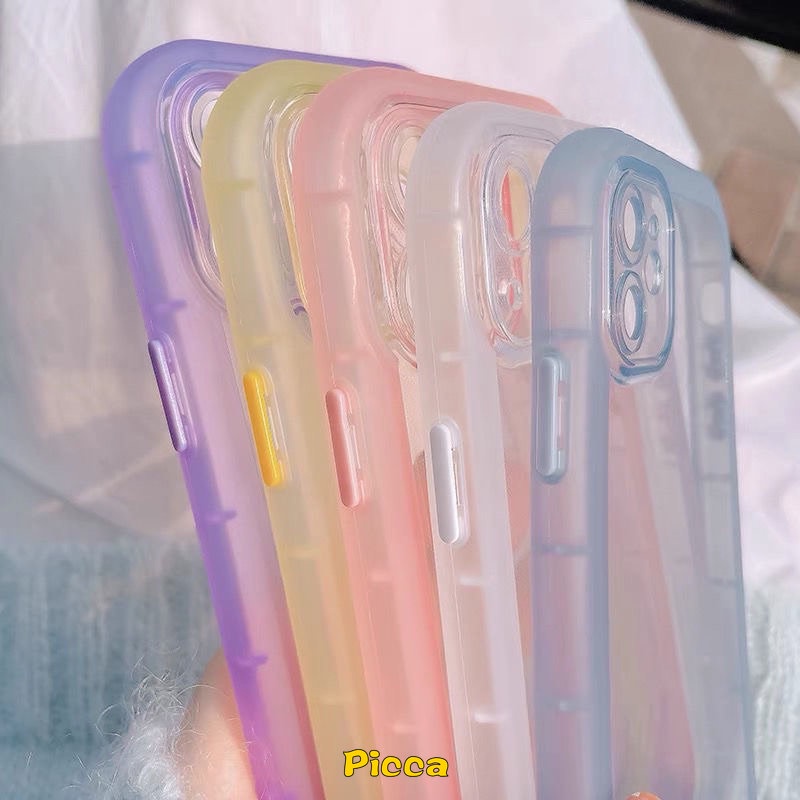 Soft Case TPU Transparan Shockproof Cover iPhone 11 12 Pro Max Plus X XS XR XS Max