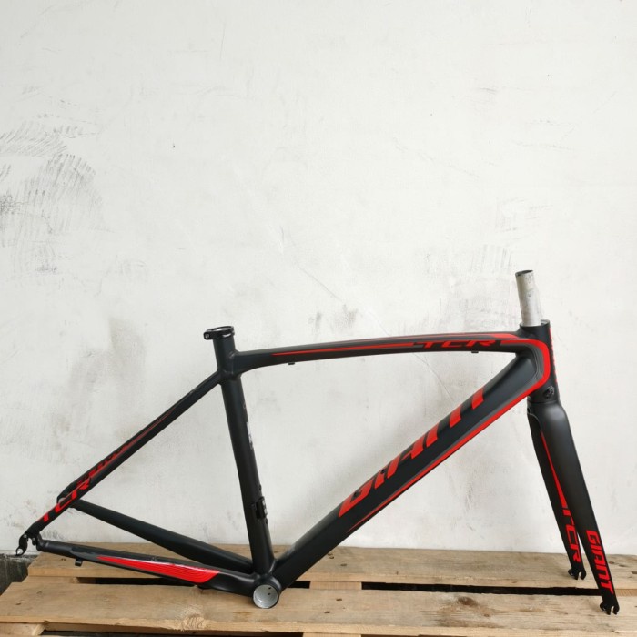 Frame Frame Fork Sepeda Road Bike Sepeda Balap Giant Tcr Allux