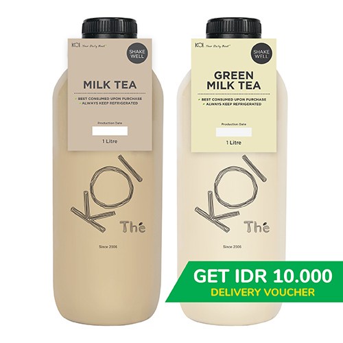 

Sale KOI The Bottled COMBO 3 (Milk Tea + Green Milk Tea) /TEH DIET/TEH PELANGSING/TEH HIJAU/TEH JATI