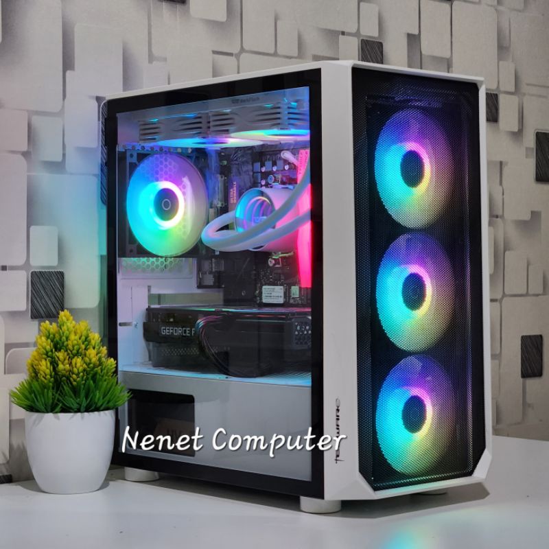 PC Gaming Full Set - Intel Core i5 12400F | RTX 3060 12GB | 16GB | LED 24