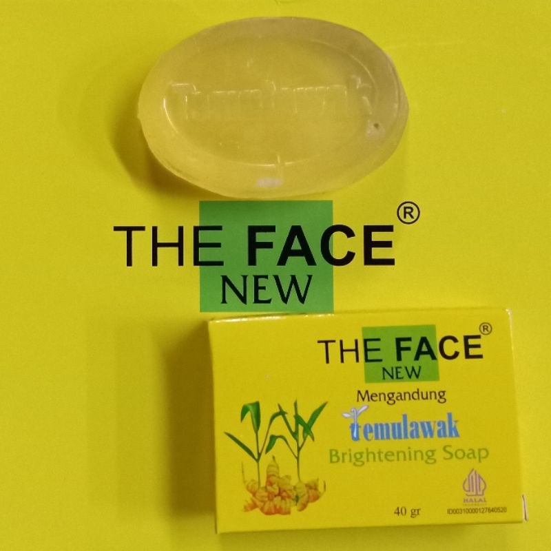 Sabun Temulawak The Face Brightening Soap - LUSINAN