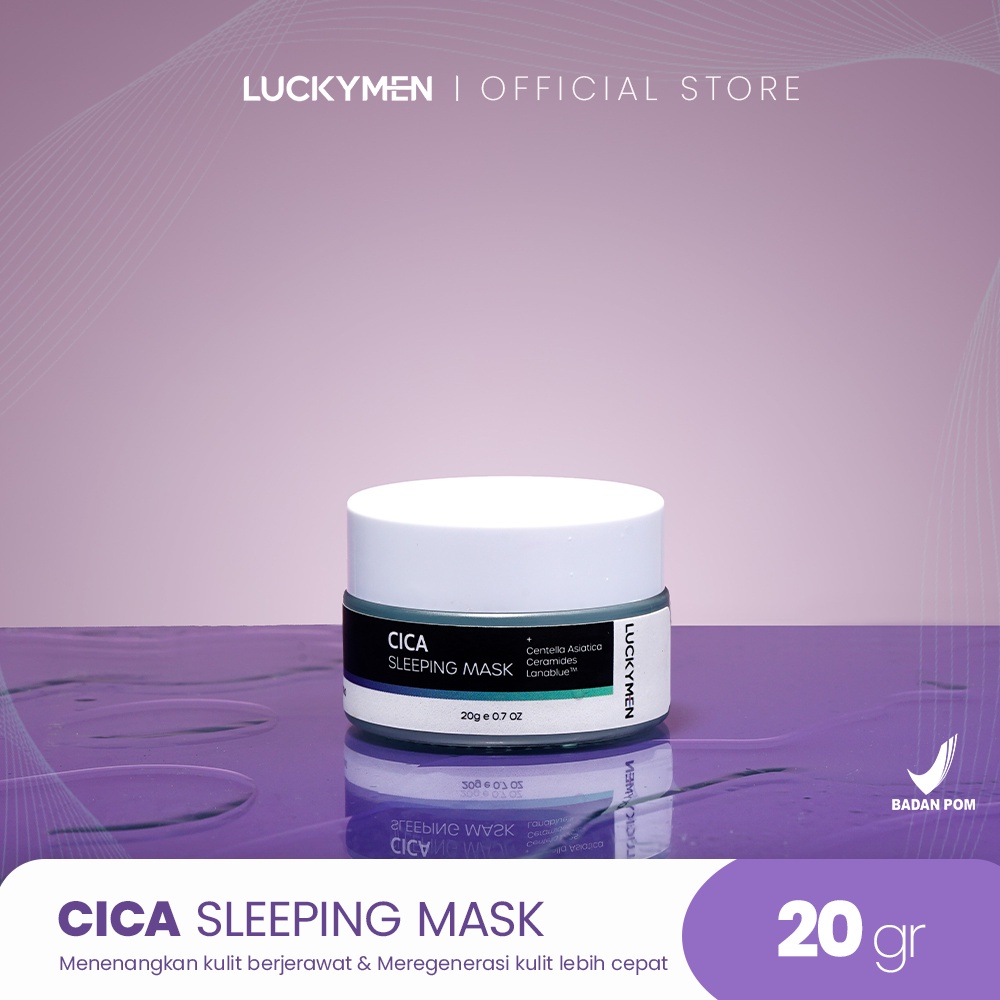 LUCKYMEN Cica Sleeping Mask - 1 pcs