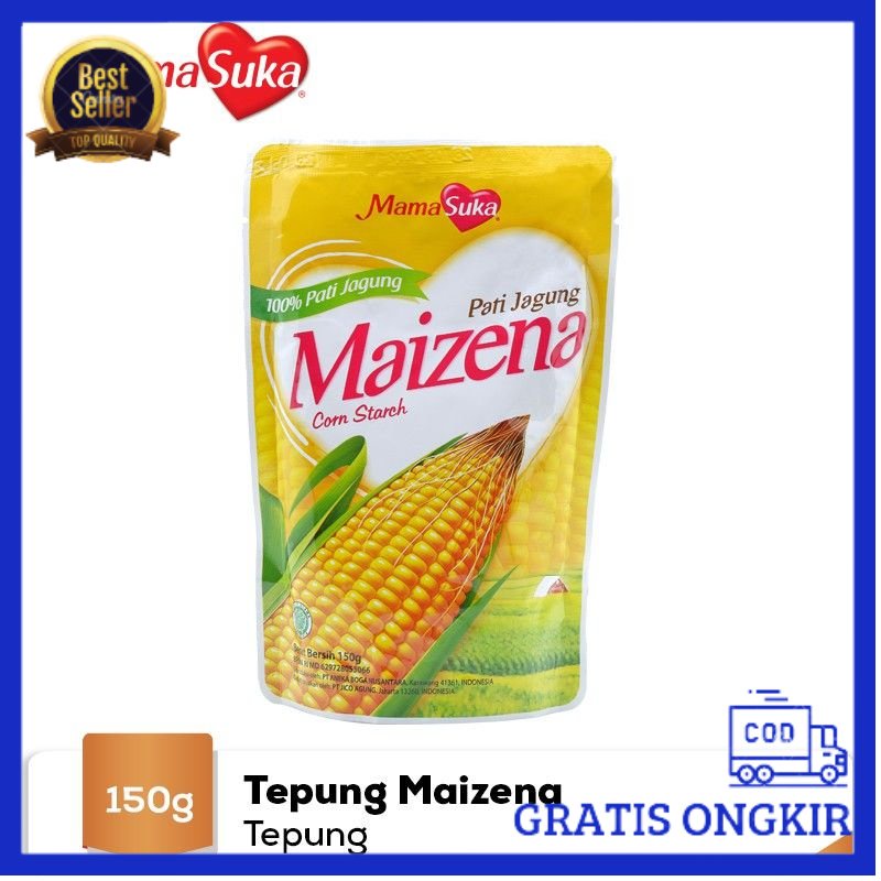 

TEPUNG MAIZENA MAMASUKA 150GRAM -Terlengkap-Termurah-Berkualitas