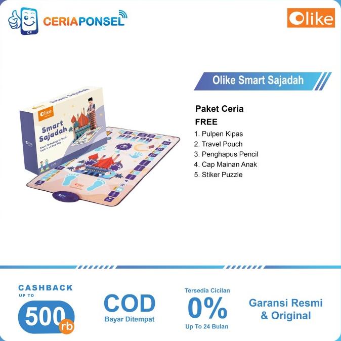 Olike Smart Sajadah, Smart Edukasi Anak, Mainan Anak Garansi Resmi stock ada