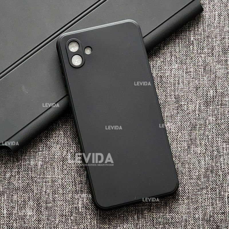 SAMSUNG A04 SAMSUNG A04S SAMSUNG A01 CORE SAMSUNG A01 SAMSUNG A02 SAMSUNG A03 CASE MACARON BLACK SIL