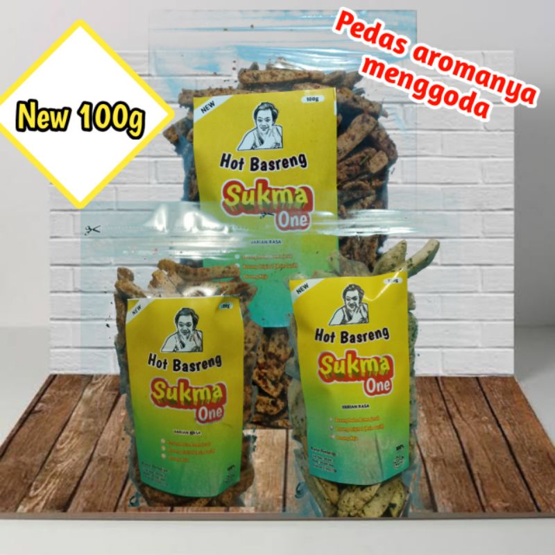 

Hot basreng, Basreng pedas Aroma jeruk