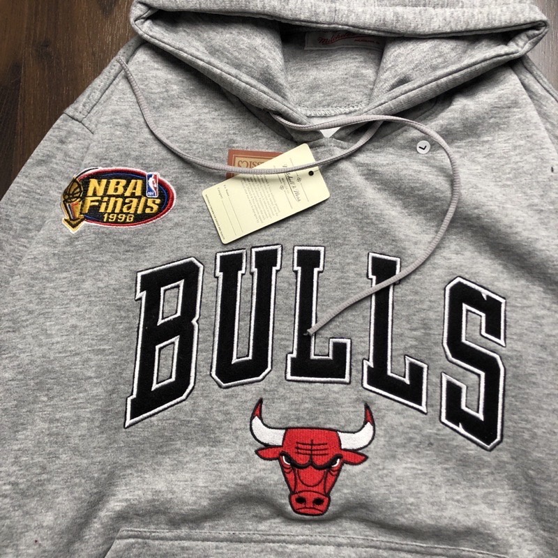 SWEATER HOODIE BULLS - TEXT LOGO ABU MISTY FULLTAG PREMIUM JACKET PRIA