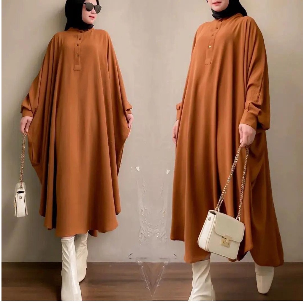 Baju Midi Terbaru Kekinian Viral 2022 / Syakila Midi - Midi Wanita Muslim BISA [COD]