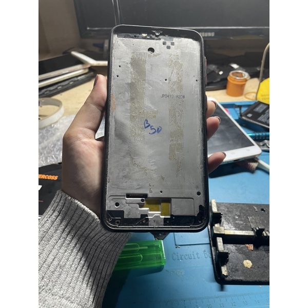 samsung a20 minus lcd mesin normal no pola