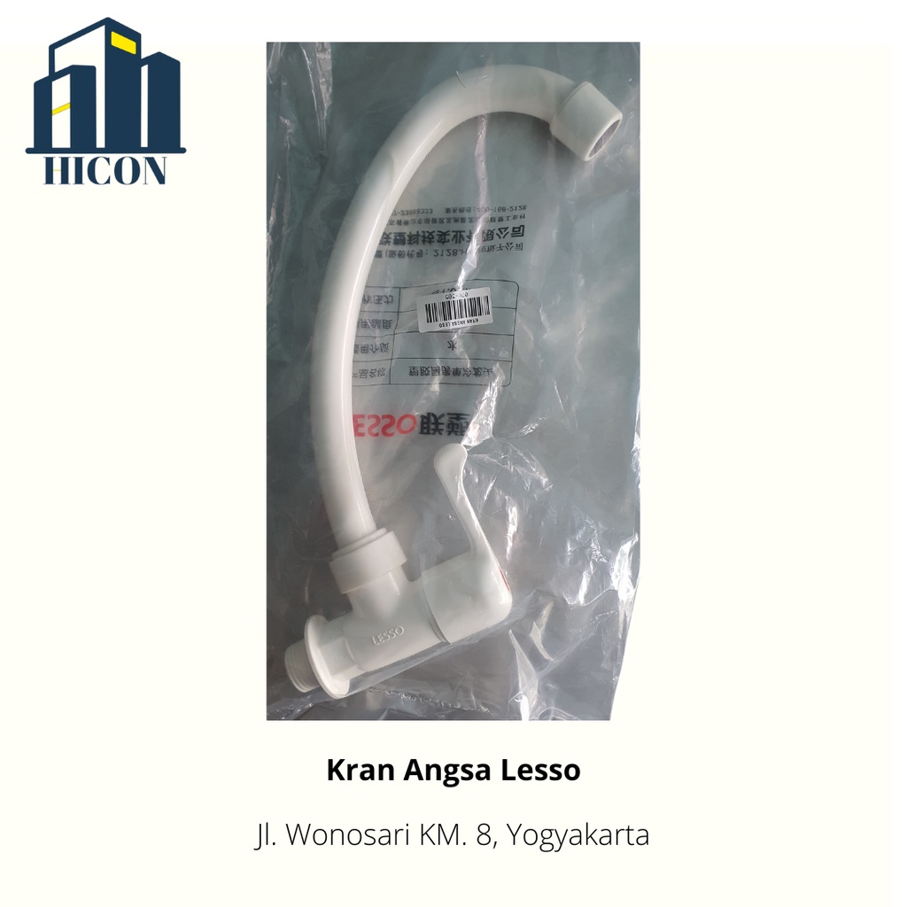 Kran Wastafel Cuci Piring / Kran Angsa PVC Lesso