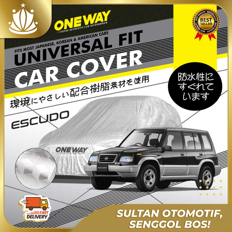Body Cover Sarung Mobil ESCUDO Waterproof 3 LAYER TEBAL Deluxe Anti Air