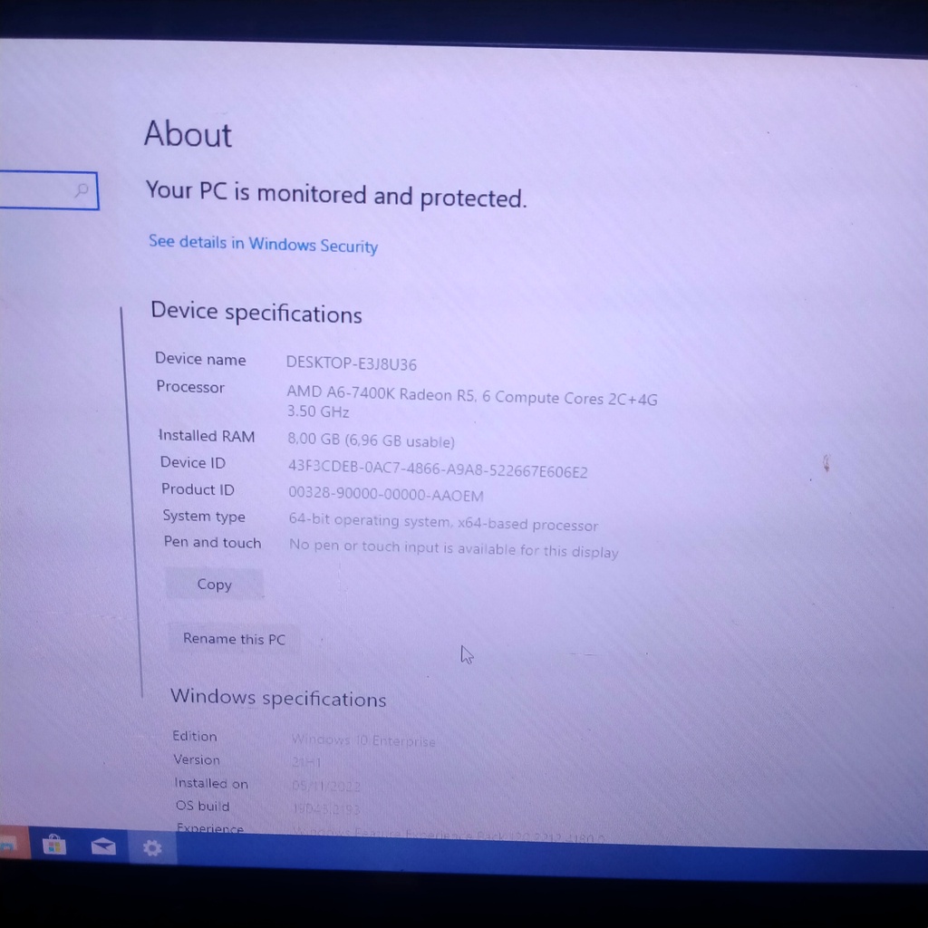 Rakitan PC AMD A6 7400K Radeon R5