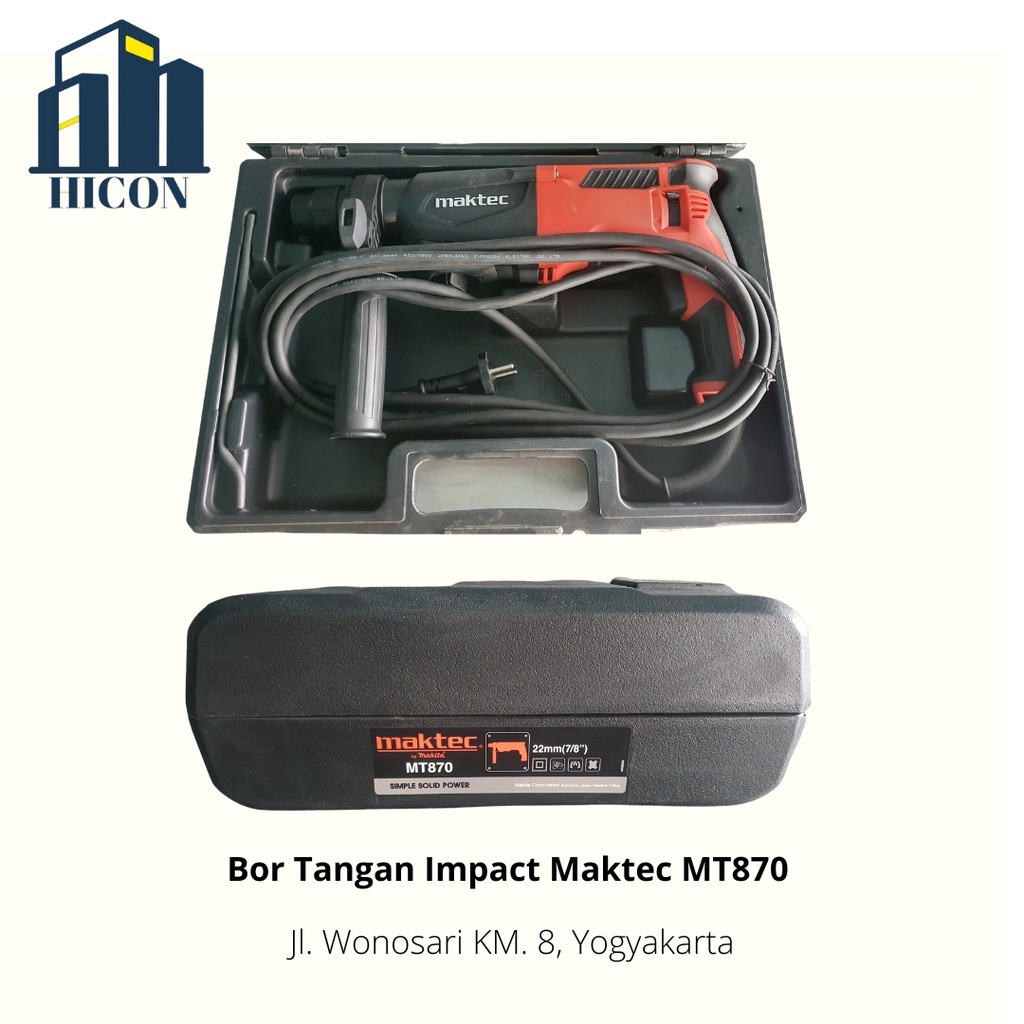 Bor Tangan Impact Maktec MT870