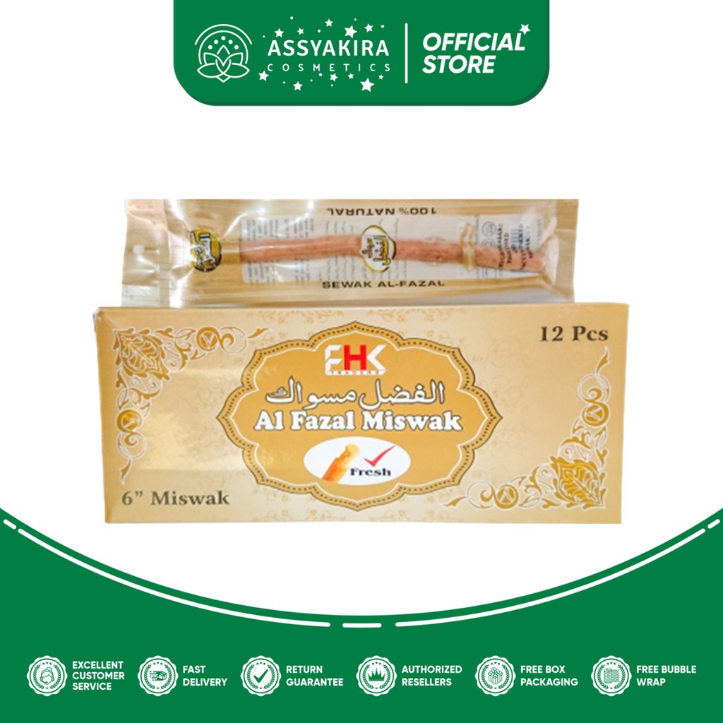 Siwak Al-Fazal / Siwak Miswak / Siwak Sikat Gigi Arab Ori