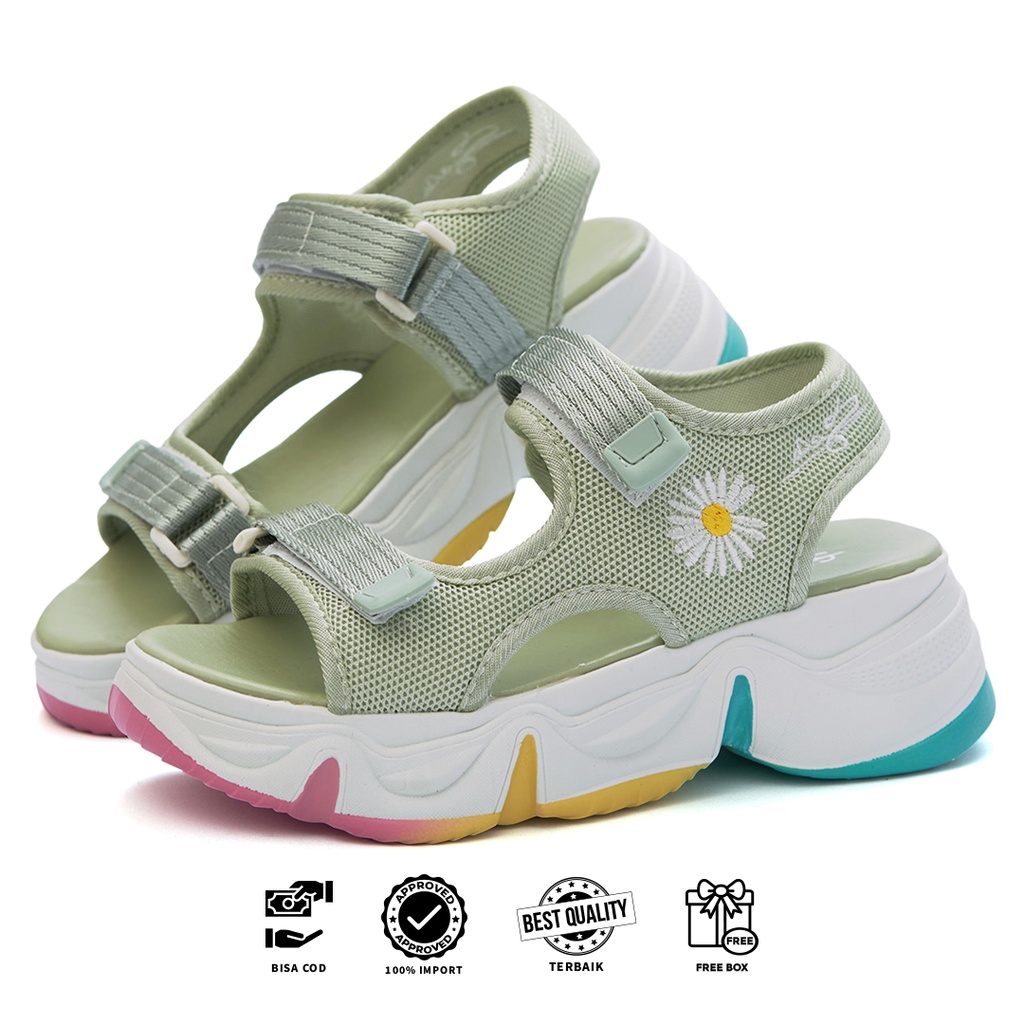 [Original Ber-Hologram] SNEAKYSHOES SEOJIN SEPATU WANITA SNEAKER SHOES H005