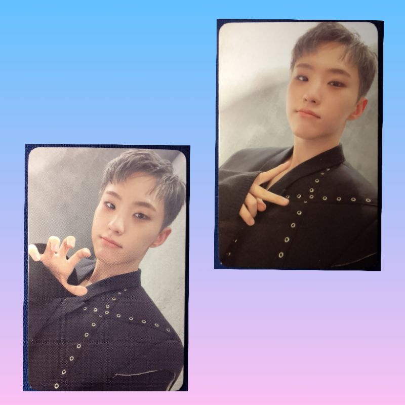 Seventeen PhotoCard/PC Hoshi Face The Sun Shadow Ver