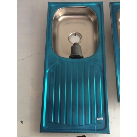 Filter Kitchen Sink 1 Lubang Sayap 90Cm/Bak Cuci Piring Kitchen Sink 1 Lubang