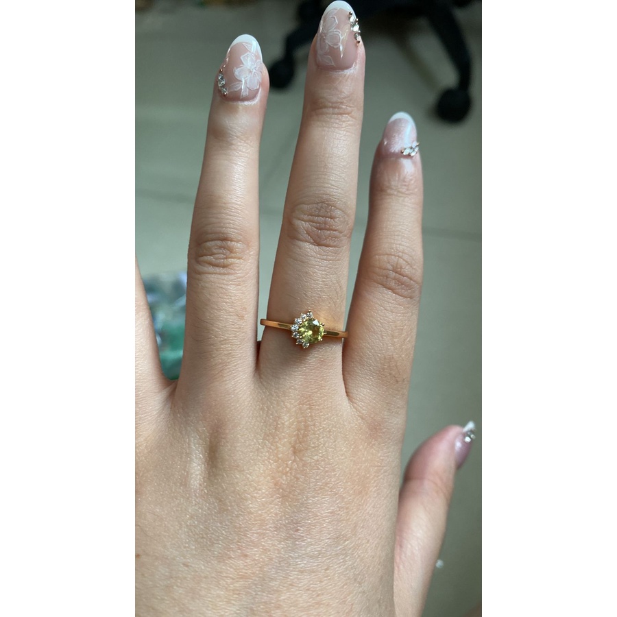 Cincin wanita dewasa iris hwt mata cantik kadar 375