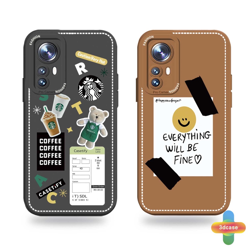 Soft Case TPU Motif Angel Eyes Starbucks Untuk Xiaomi Redmi Note 10 PRO MAX 9 8 10 10S 9 PRO MAX 11 9S POCO C3 C31 X3 NFC X3 PRO