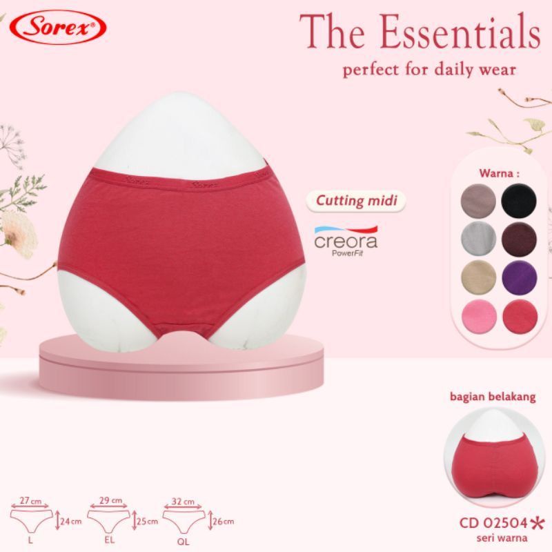 Celana Dalam Wanita CD Sorex 02504