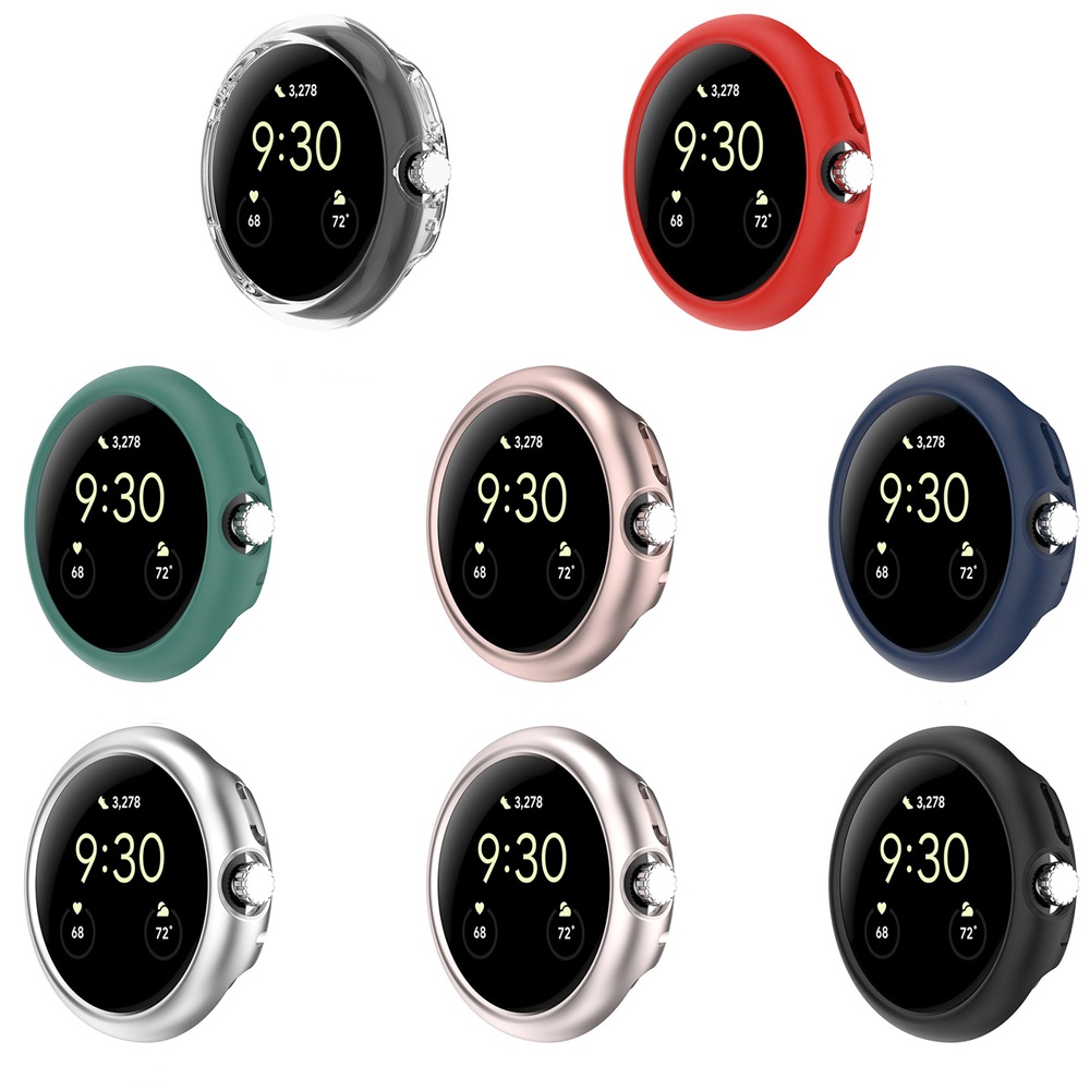 Casing Hard Case Bahan Plastik PC Untuk Google Pixel Smart Watch