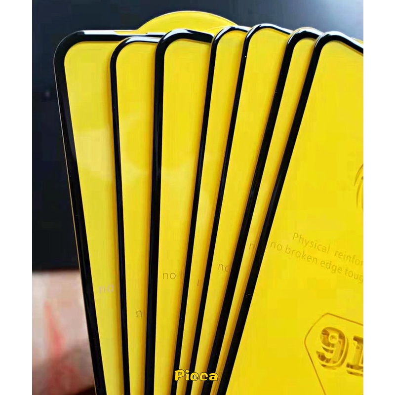 Pelindung Layar Tempered Glass 9D Cover Realme C12 C15 C30 C21 C11 C33 C25Y C21Y C20 C17 C25 C25S Realme 7 7i 8pro 5i 5 6a C21Y C17 C25 C25S C25S C25C