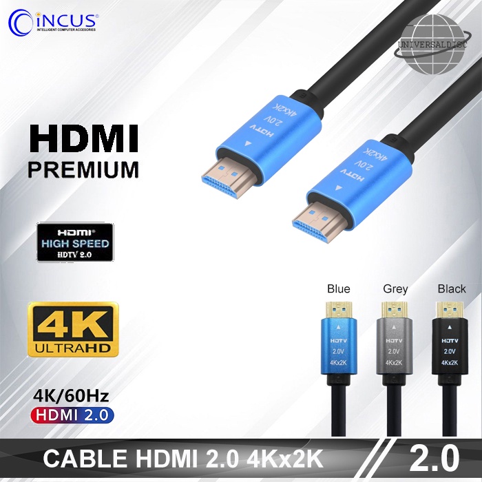 Kabel HDMI 2.0 4K 2K HDTV Premium Ethernet 10M 10 Meter