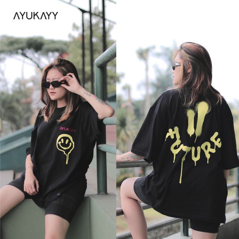 [OVERSIZE] KAOS OVERSIZE -FUTURE- UNISEX /BAJU KOAS OVERSIZE PRIA WANITA /OVERSIZE T-SHIRT DISTRO