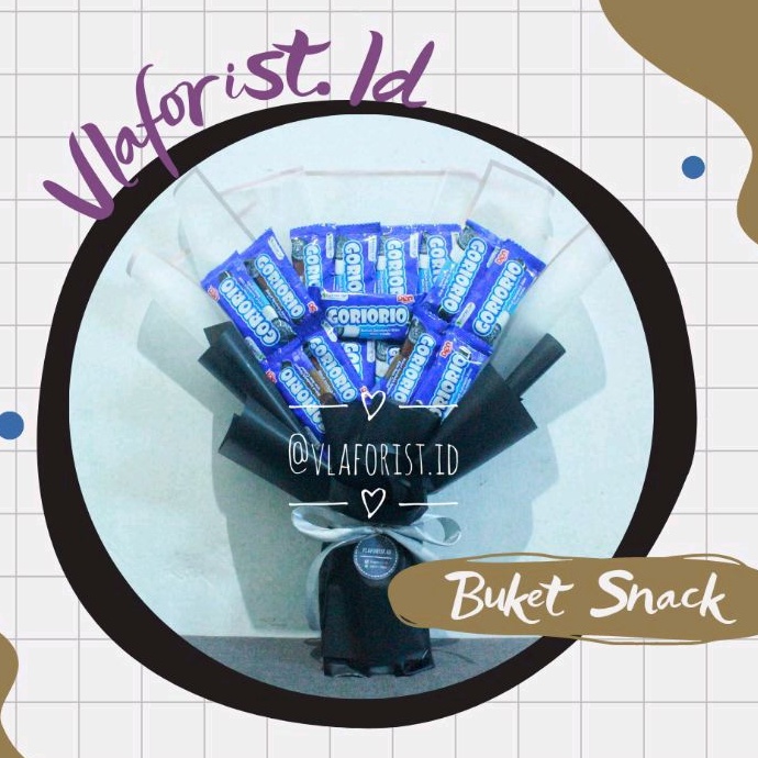 

Buket Snack Kado Wisuda Ulangtahun
