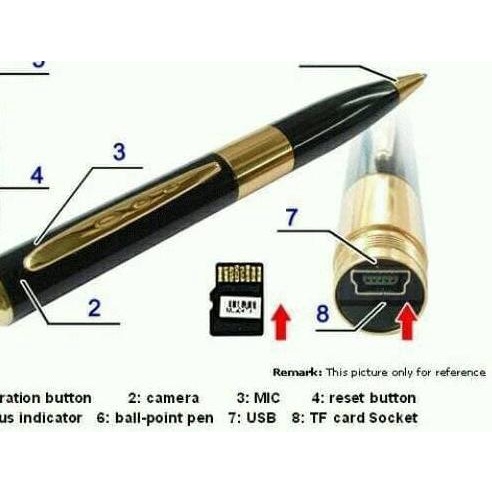 SPY CAM PEN - camera pengintai pulpen