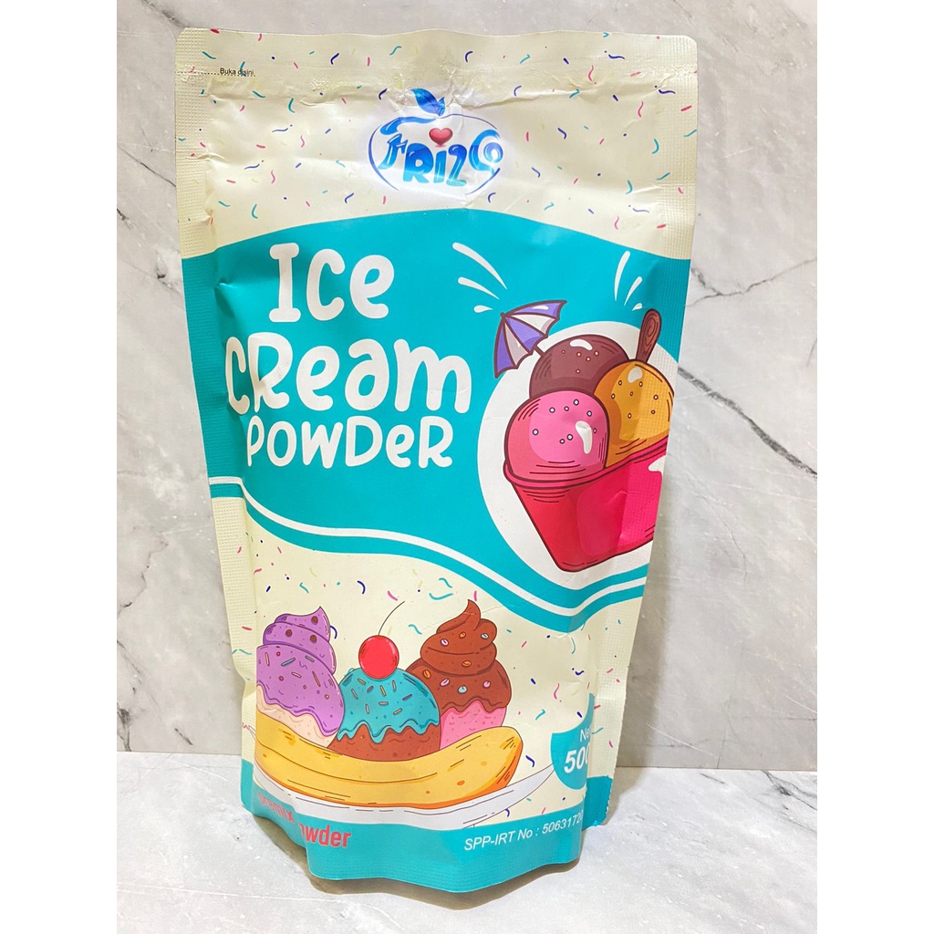 

FRIZCO ICE CREAM POWDER 500gr/TEPUNG INSTAN ES KRIM